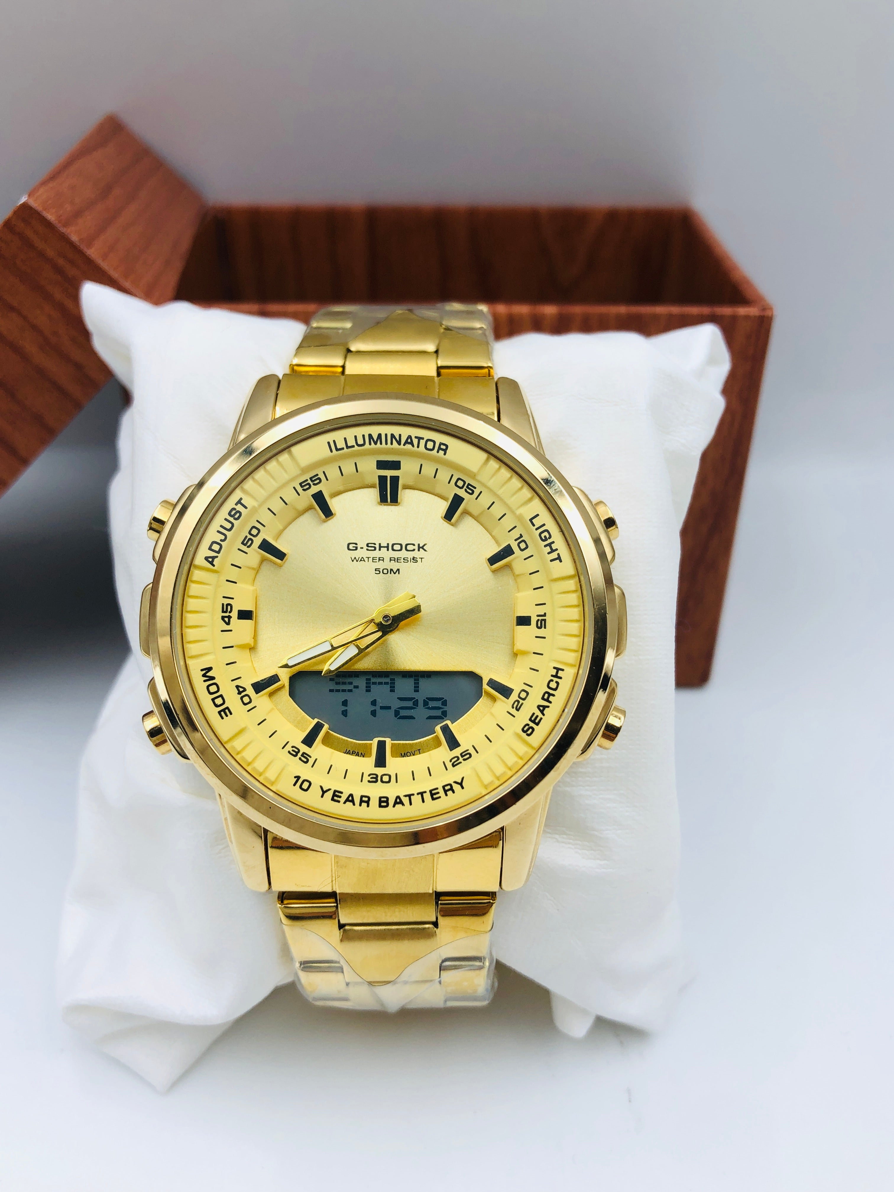 G-shock World Time - Article #685 - Golden - Golden Dial